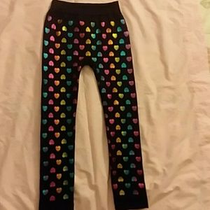 Band new never worn no tags girls black leggings